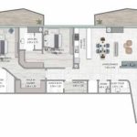 2BHK Type A Floor Plan