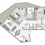 2BHK Type E Floor Plan