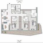 3BHK Type C Floor Plan