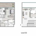 3BR TH Type A Floor Plan