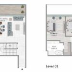 3BR TH Type B Floor Plan