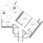 Flr Plan 2 BHK Type A