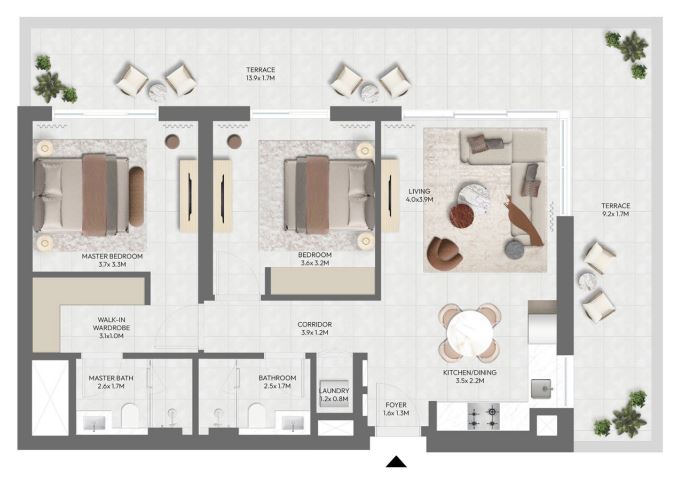 GP 2BHK TYPE A2